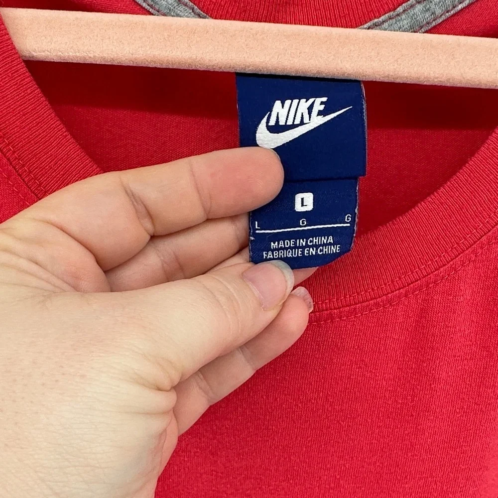 Nike Women’s Pink Activewear Athletic Sleeveless Tank Top Lightweight SzL